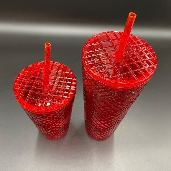Starbucks Red Jeweled Venti (24oz) & Grande (16oz) - Picture 5 of 8